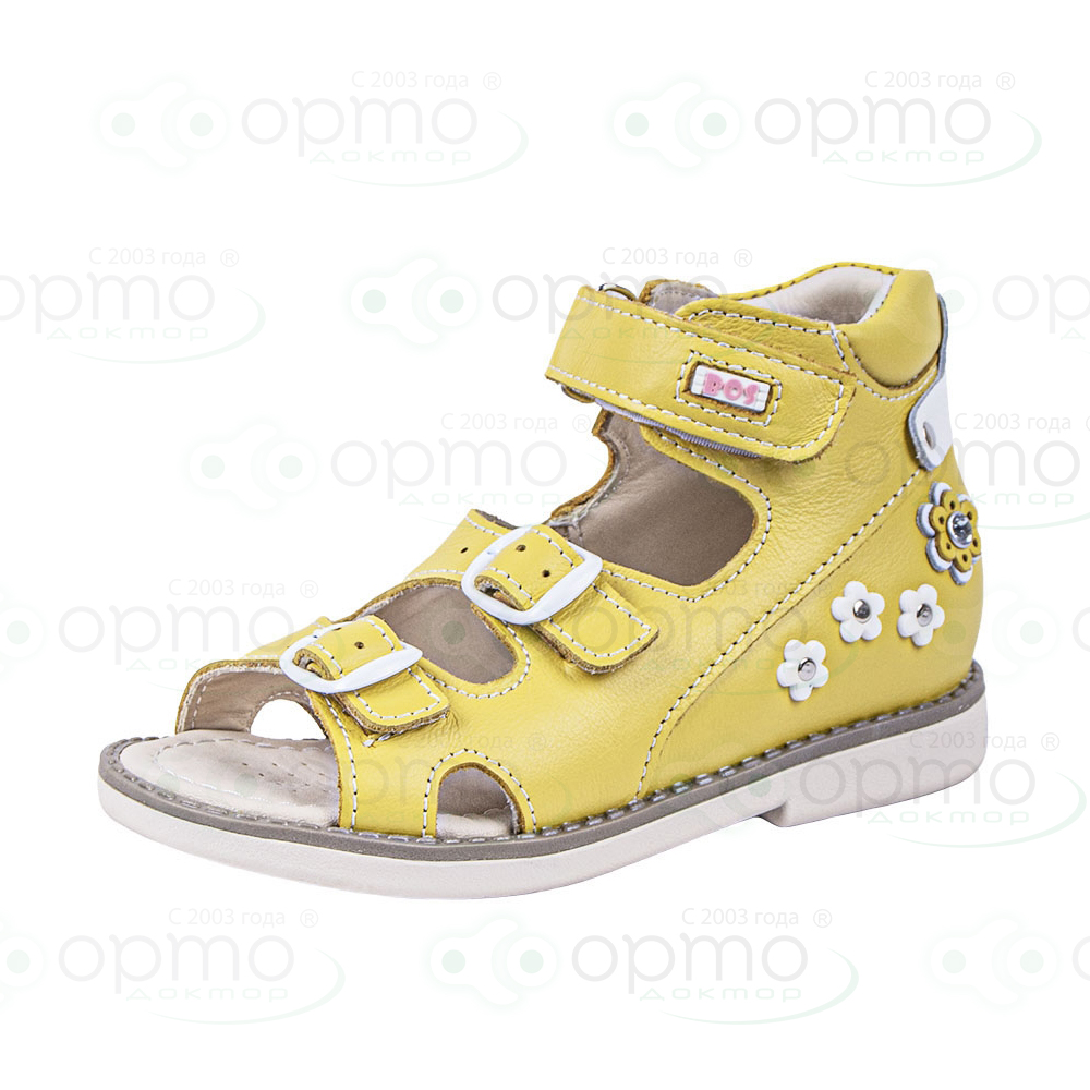 Сандалики желтые 165-121 (28)