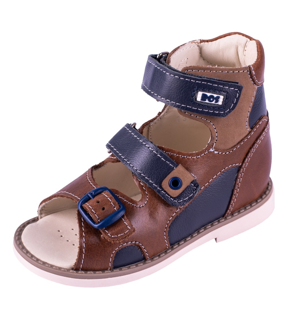 Сандалики высокие серые 033-212 (25)