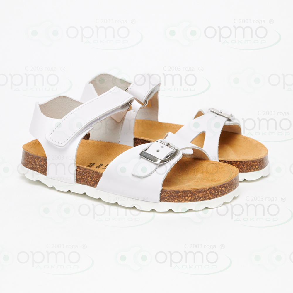  8521BL-181 FOOTWELL Сандалии детские анатомические девочка (32 снежинка)