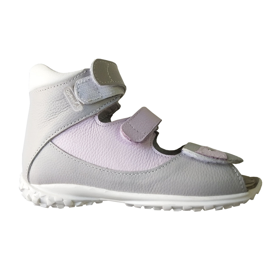 Сандалики Орфея дев. Б3-110-043-248-1 (р. 31 (21,5 см), жемчужно/сиреневый)