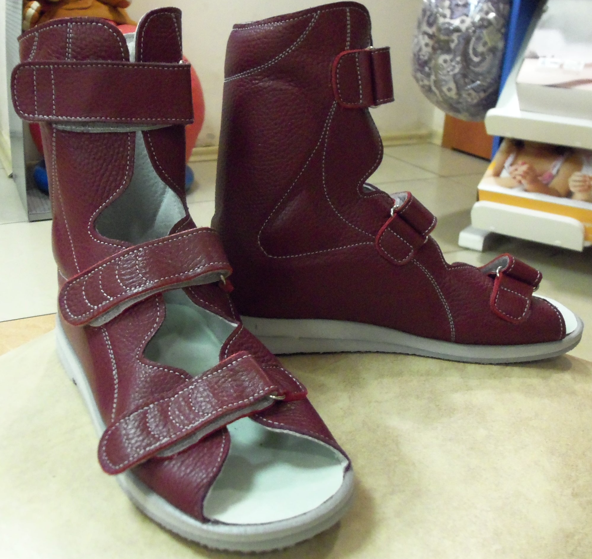 Ботинки ортоп, 335/Е ОРТО-С (23,5, фиолетовый)