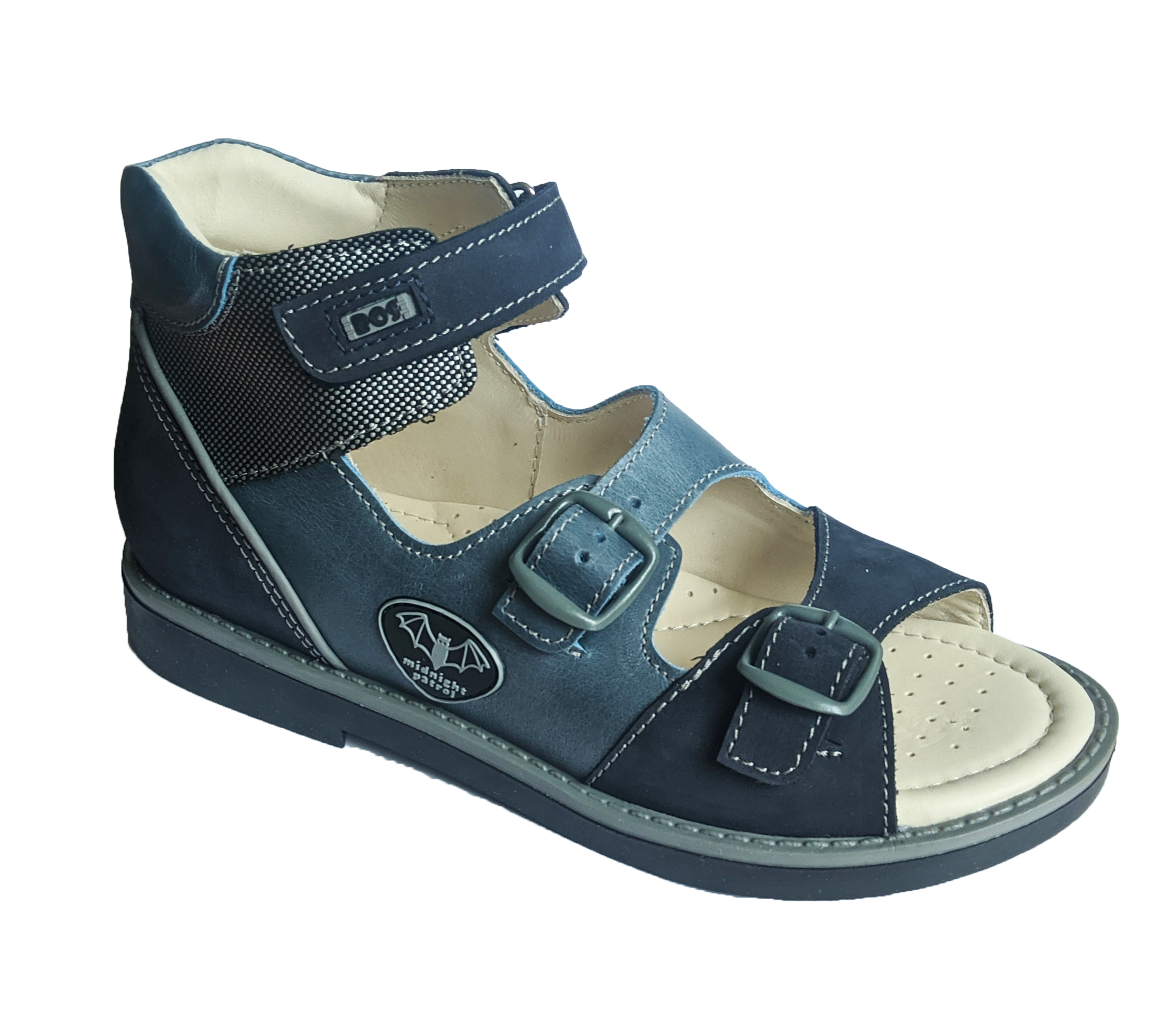 Сандалики т.синие с синим 058-71 (36 синий)