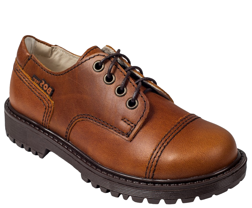 Полуботинки коричневые на шнурках 211-511 (40)