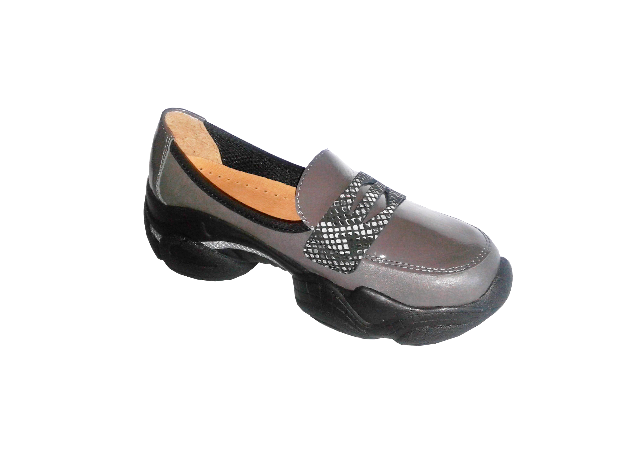 Туфли женские серые (39)