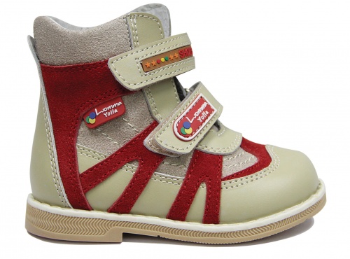 Ботинки демисезонные LUOMMA бежевые (29)