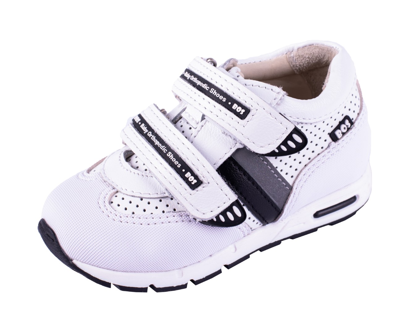 Кроссовки белые с черным 231-011 (36)