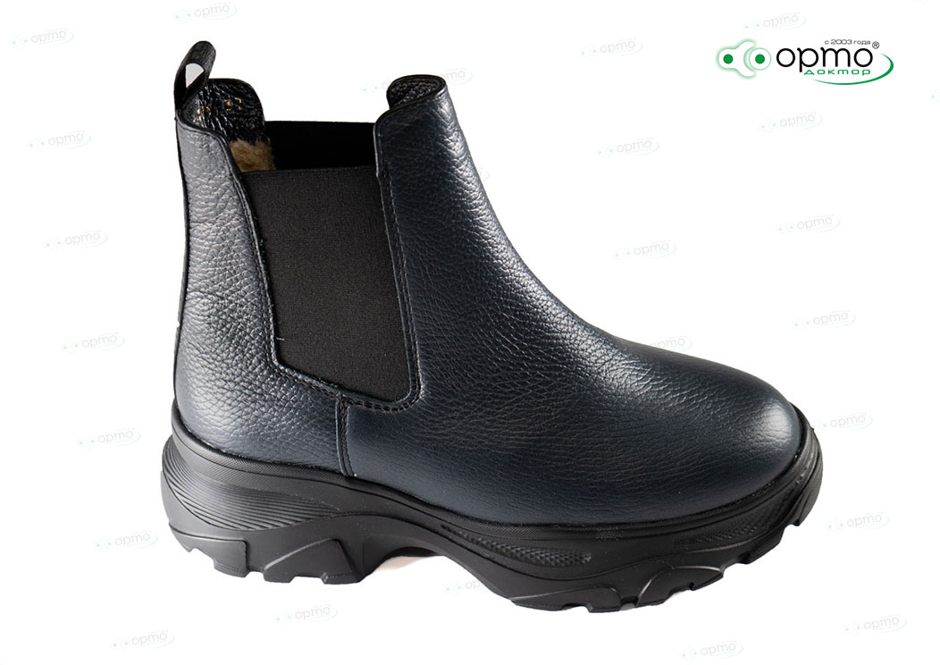 Ботинки женские графит (40)