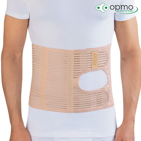 Бандаж послеоперационный на брюшную стенку (М, бежевый)