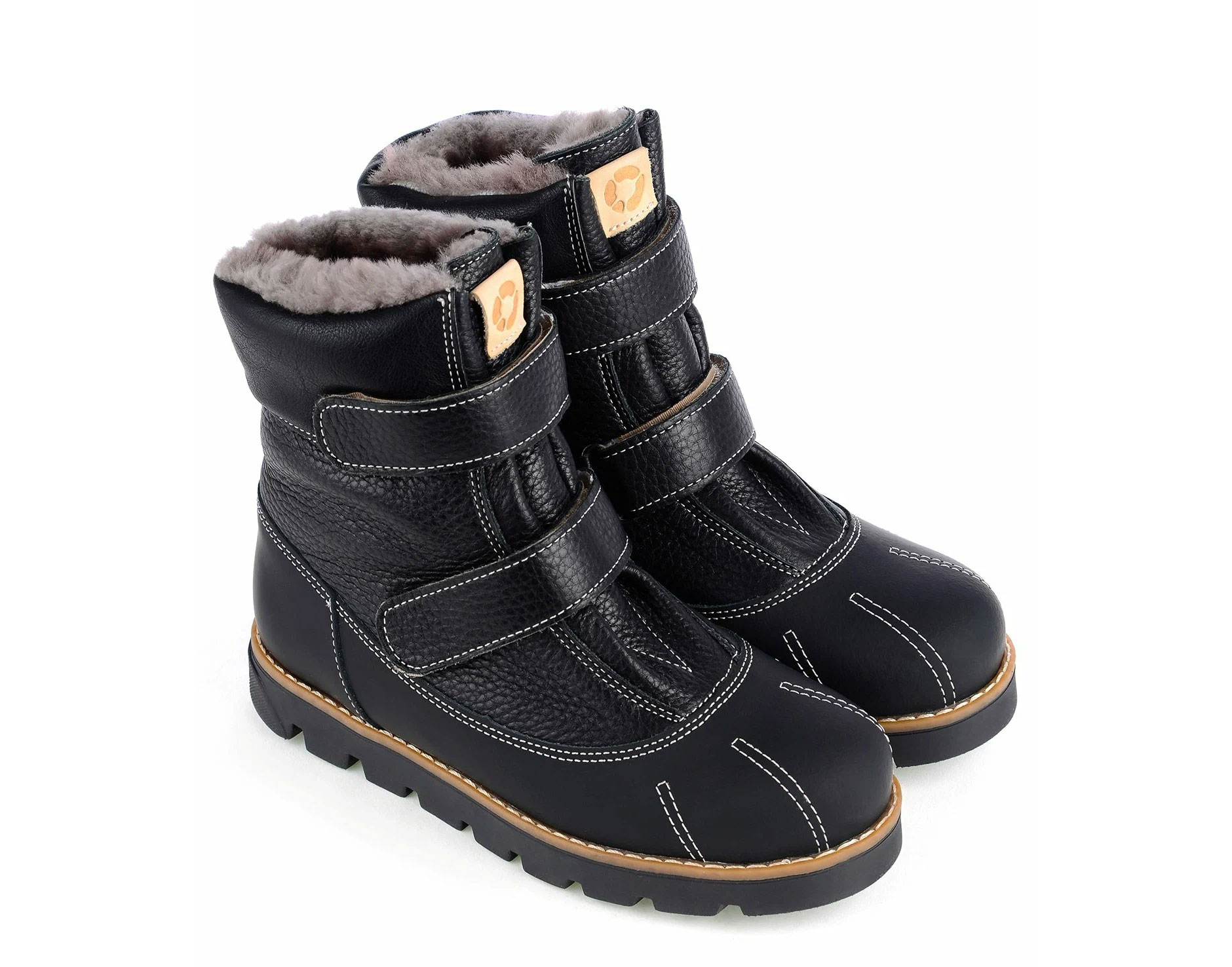 Ботинки детские зима Tapiboo 23010 (35,Токио хаки)