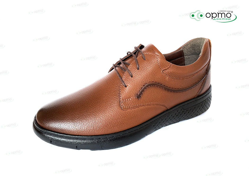FOOTWELL Ботинки мужские анатомические,черные 4325 (46)