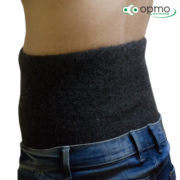 Пояс эластич.комрессионный согревающий овечья шерсть (М)